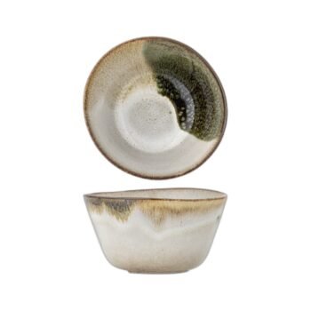 Jules Bowl, Green, Stoneware