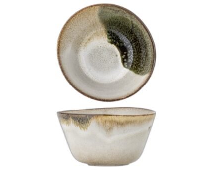 Jules Bowl, Green, Stoneware