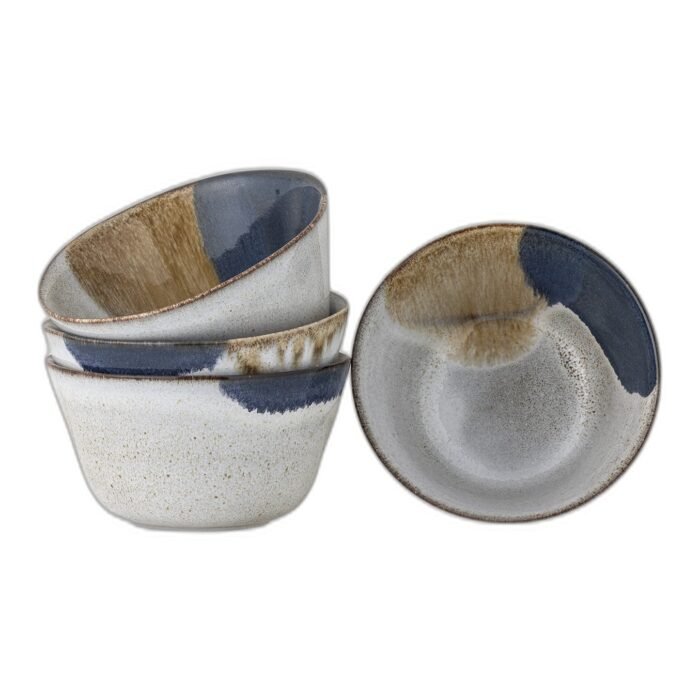 Jules Bowl, Multipack, Blue, Stoneware