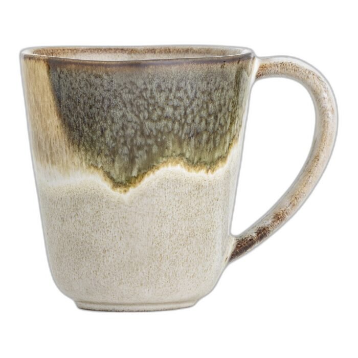 Jules Mug, Green, Stoneware