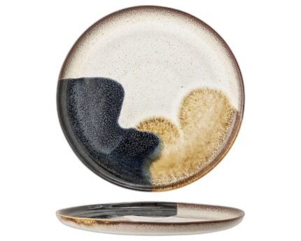 Jules Plate, Blue, Stoneware