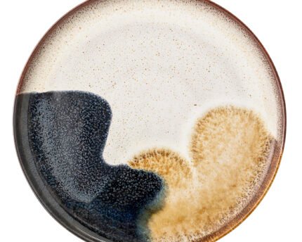 Jules Plate, Blue, Stoneware