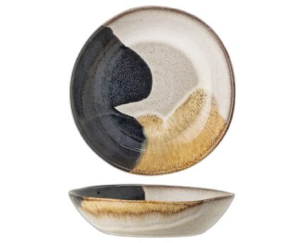 Jules Plate Deep, Blue, Stoneware