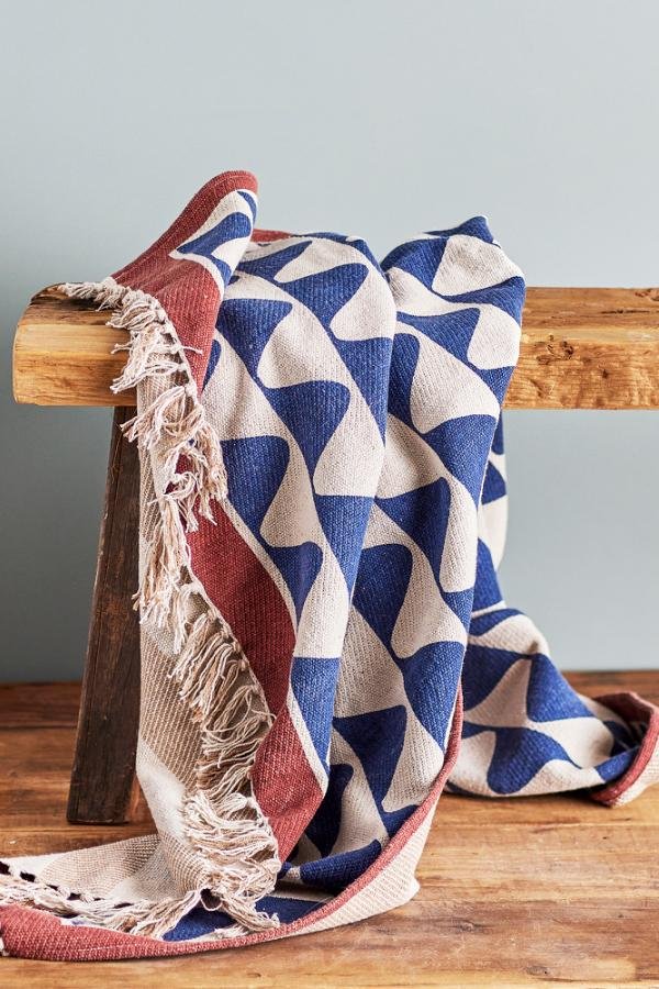 Stilingas pledas RIMME iš perdirbtos medvilnės | dizaino studija follow11.lt - Jovita Bingelytė