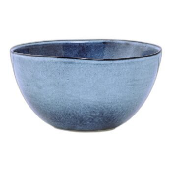 Sandrine Bowl, Blue, Stoneware