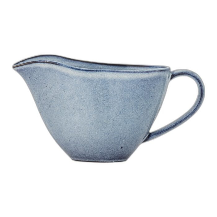Sandrine Gravy Boat, Blue, Stoneware