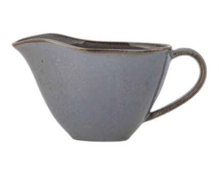 Sandrine Gravy Boat, Grey, Stoneware