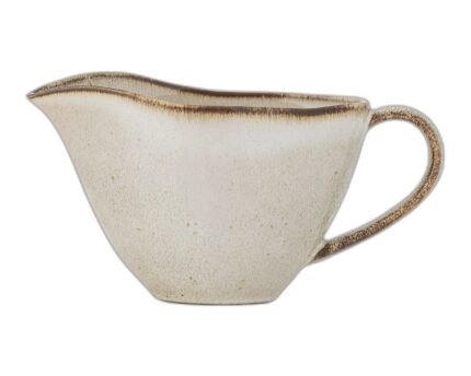 Sandrine Gravy Boat, Nature, Stoneware