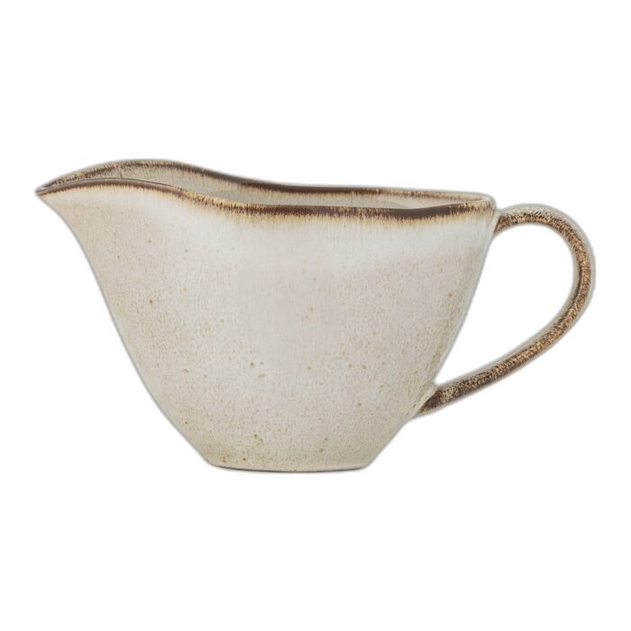 Sandrine Gravy Boat, Nature, Stoneware