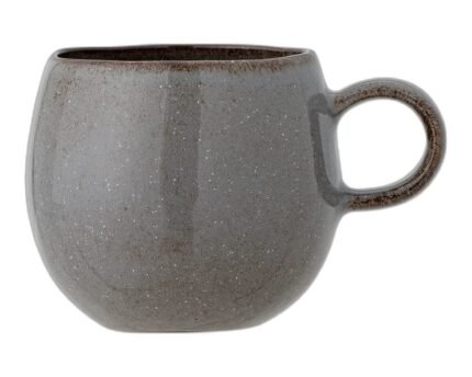 Sandrine Mug, Grey, Stoneware