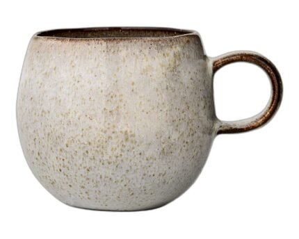 Sandrine Mug, Nature, Stoneware