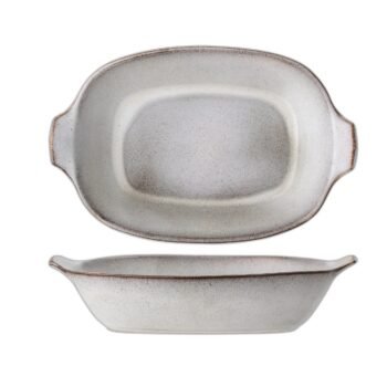 Sandrine Oven Dish, Nature, Stoneware
