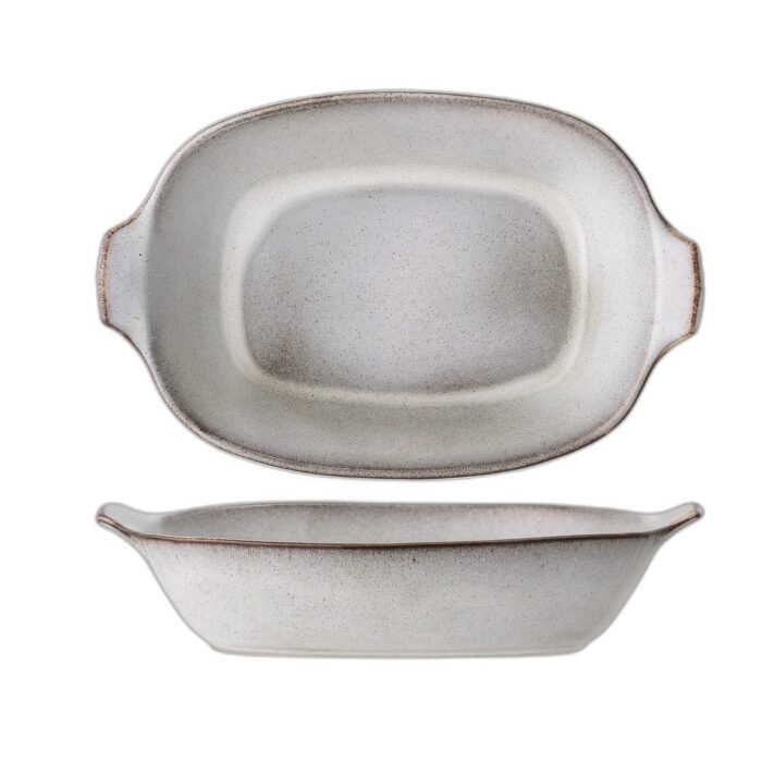 Sandrine Oven Dish, Nature, Stoneware