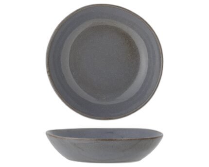 Sandrine Plate Deep, Grey, Stoneware