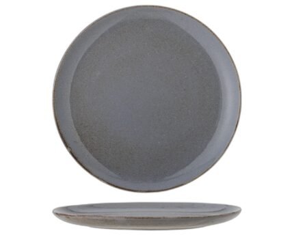 Sandrine Plate, Grey, Stoneware