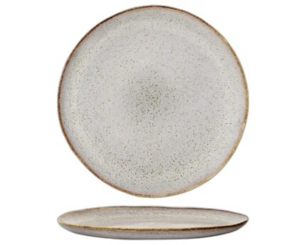 Sandrine Plate, Nature, Stoneware