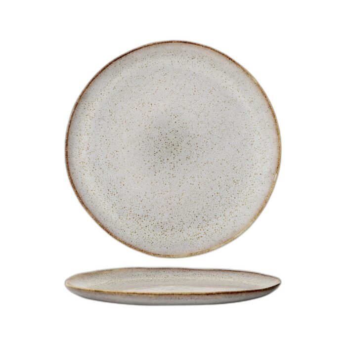 Sandrine Plate, Nature, Stoneware