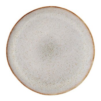 Sandrine Plate, Nature, Stoneware