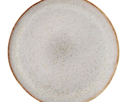Sandrine Plate, Nature, Stoneware