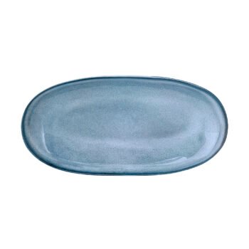 Sandrine Serving Plate, Blue, Stoneware