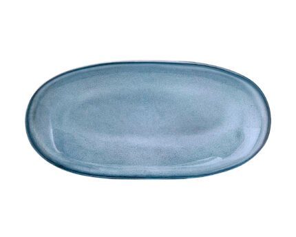 Sandrine Serving Plate, Blue, Stoneware