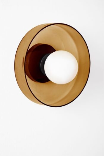 Sieninis šviestuvas JAXAL, Rūkyta ruda
