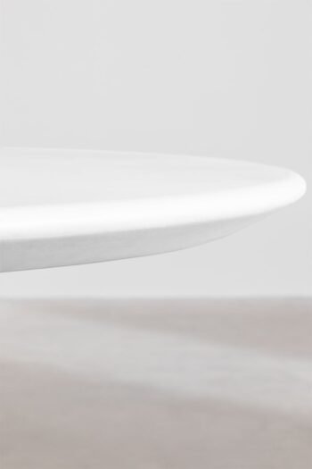 Valgomojo stalas ORMONDE ROUND Ø120 cm, Balta