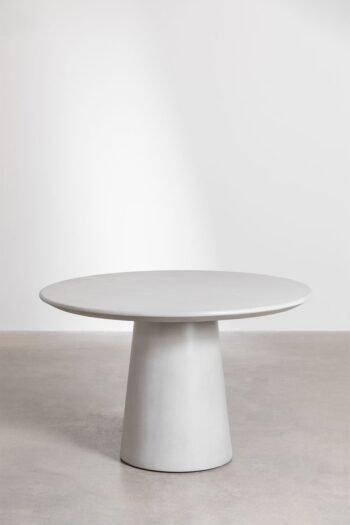 Valgomojo stalas ORMONDE ROUND Ø120 cm, Smėlinė pilka