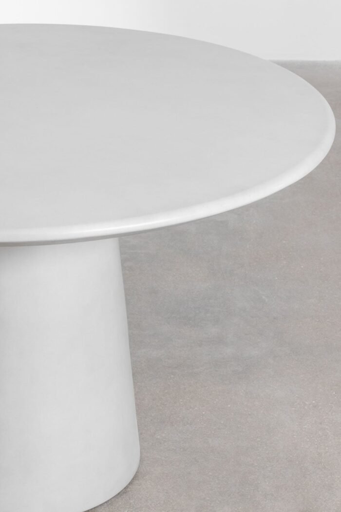 Valgomojo stalas ORMONDE ROUND Ø120 cm, Smėlinė pilka