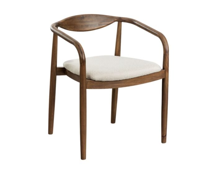 Akacijos medienos kėdė MALLORY Acacia Brown