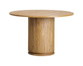 Apvalus mango medienos valgomasis stalas ANALIS Natural Wood Ø140 cm