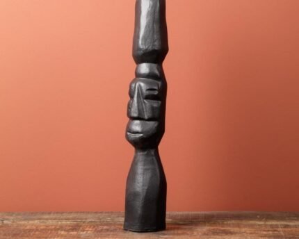 Dekoratyvinė skulptūra, 3 veidai, 39 cm