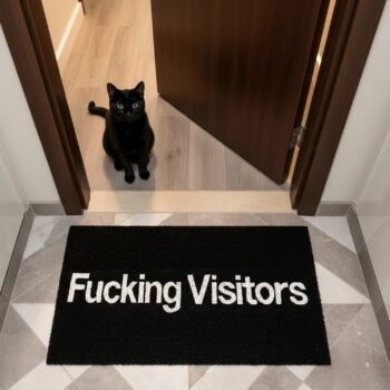 Durų kilimėlis Fucking Visitors