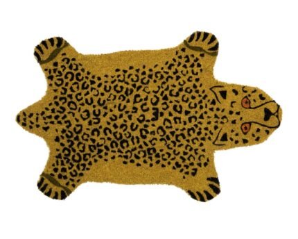 Durų kilimėlis Leopard Ochre