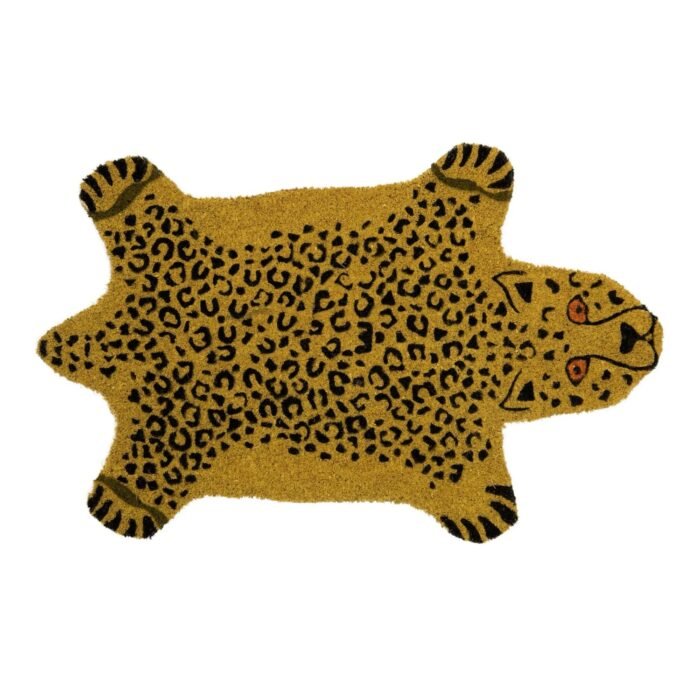 Durų kilimėlis Leopard Ochre