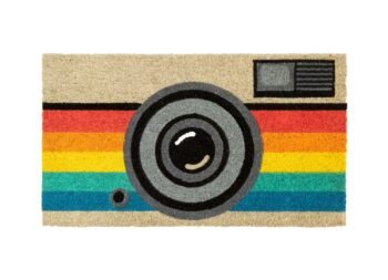 Durų kilimėlis Retro Camera