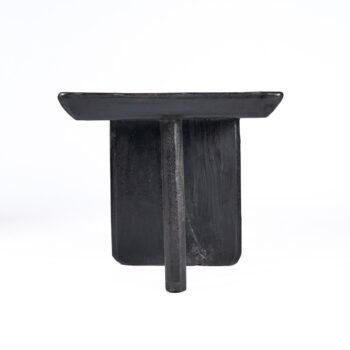 Kavos staliukas OBSIDIAN, juodas, 100x50 cm