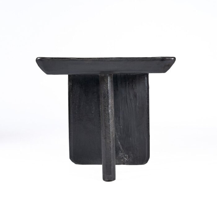 Kavos staliukas OBSIDIAN, juodas, 100x50 cm