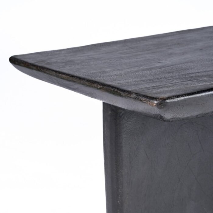 Kavos staliukas OBSIDIAN, juodas, 100x50 cm