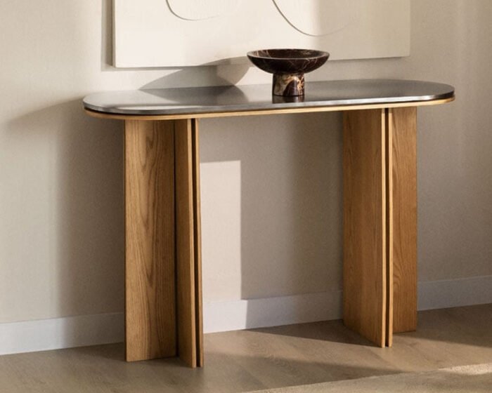 Konsolinis staliukas NARVIK, 120x40 cm interjere