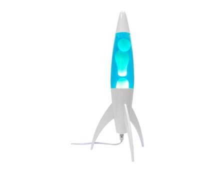 Lava lempa Blue Rocket