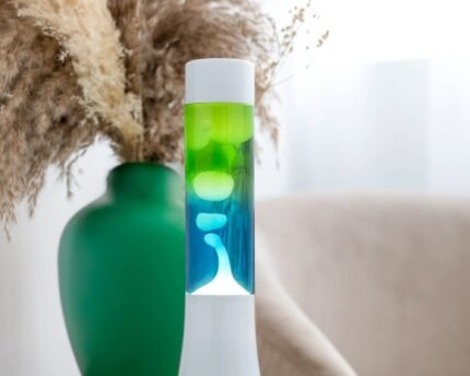 Lava lempa Mini Blue/Green Gradient