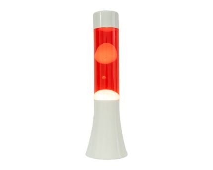 Lava lempa Mini Red and White
