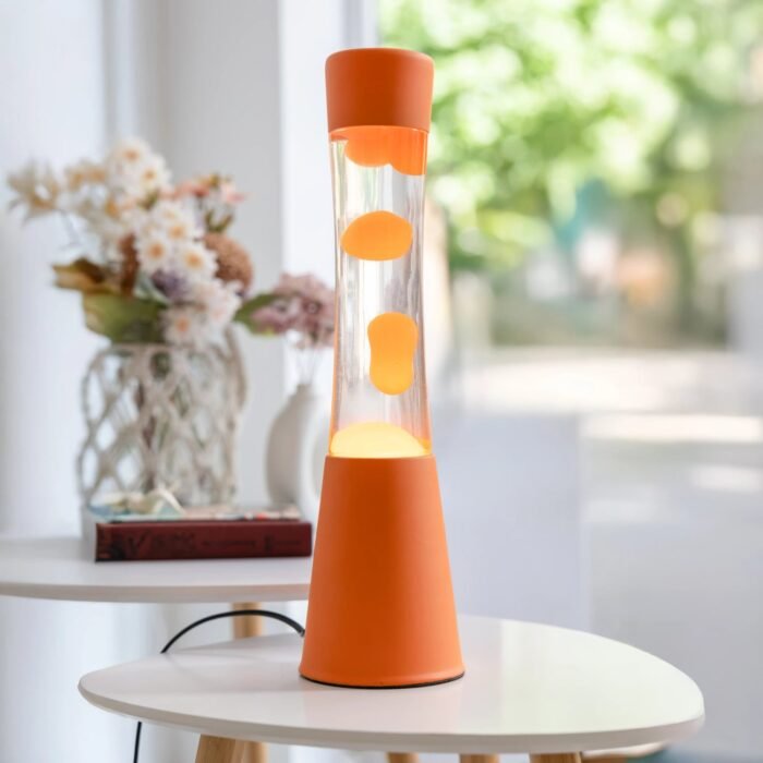 Lava lempa Orange Monochrome