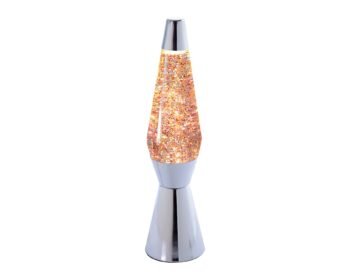 Lava lempa Pink Glitter Bullet