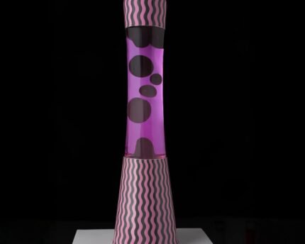 Lava lempa Pink Wave Tower