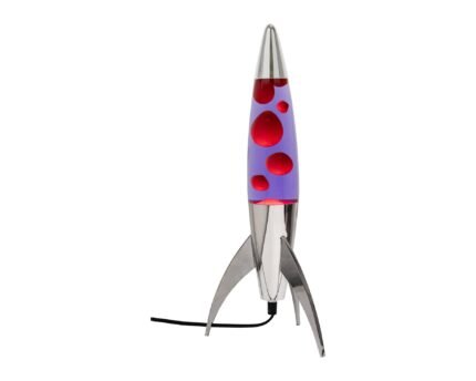 Lava lempa Purple Rocket