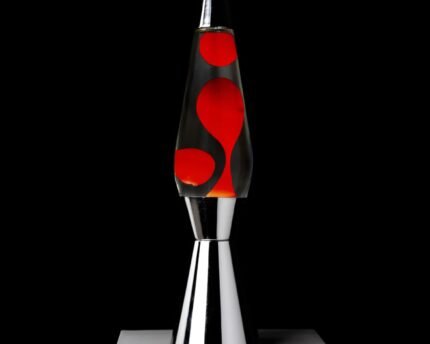 Lava lempa Red Bullet