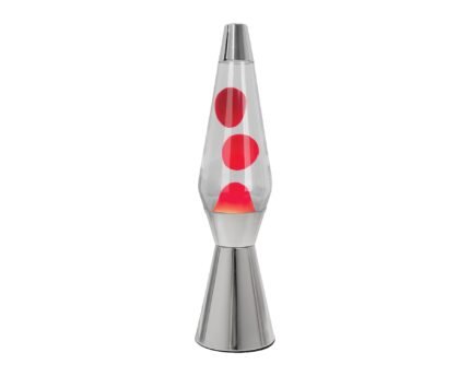 Lava lempa Red Bullet