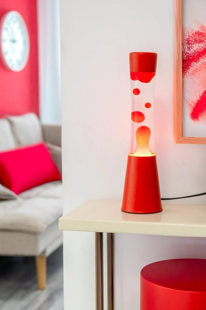 Lava lempa Red Monochrome